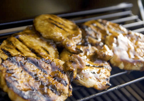 pork chops with sweet honey glaze